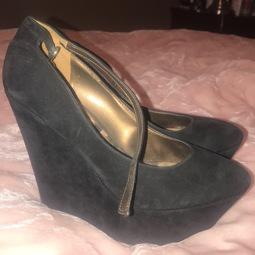 Sam Edelman suede platform
